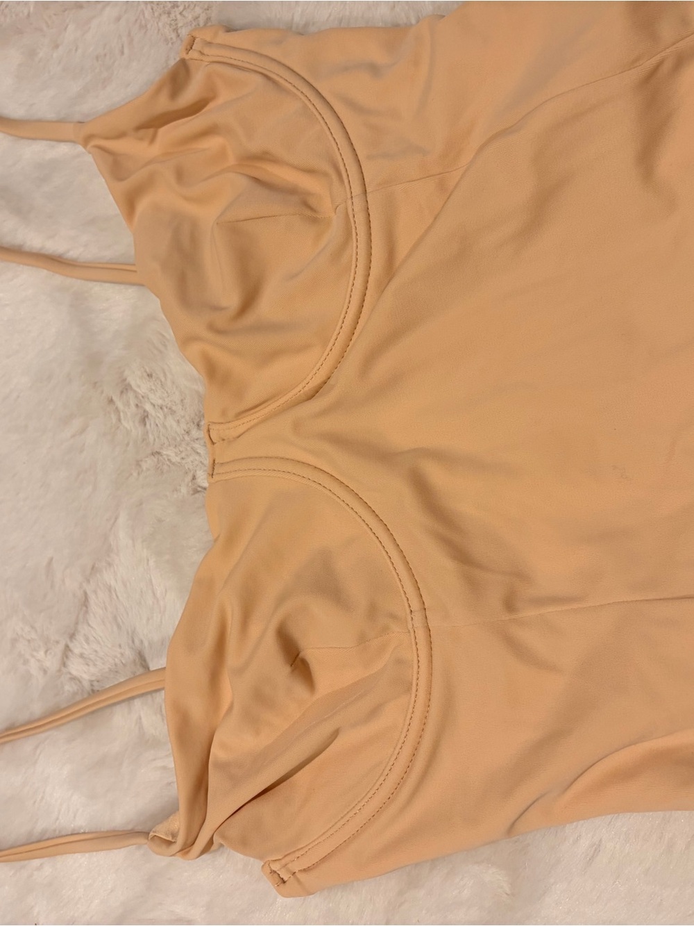 ONIA Sleek Nude One-Piece Swimsuit - Picture 2 of 4